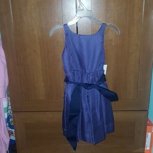 Bonnie Jean Girl blue paisley dress size 4t